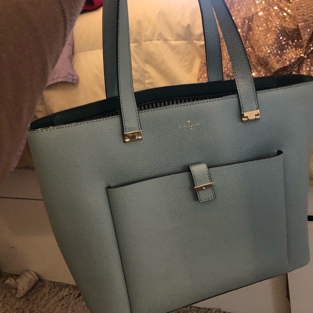Tiffany Blue Kate Spade Tote Bag